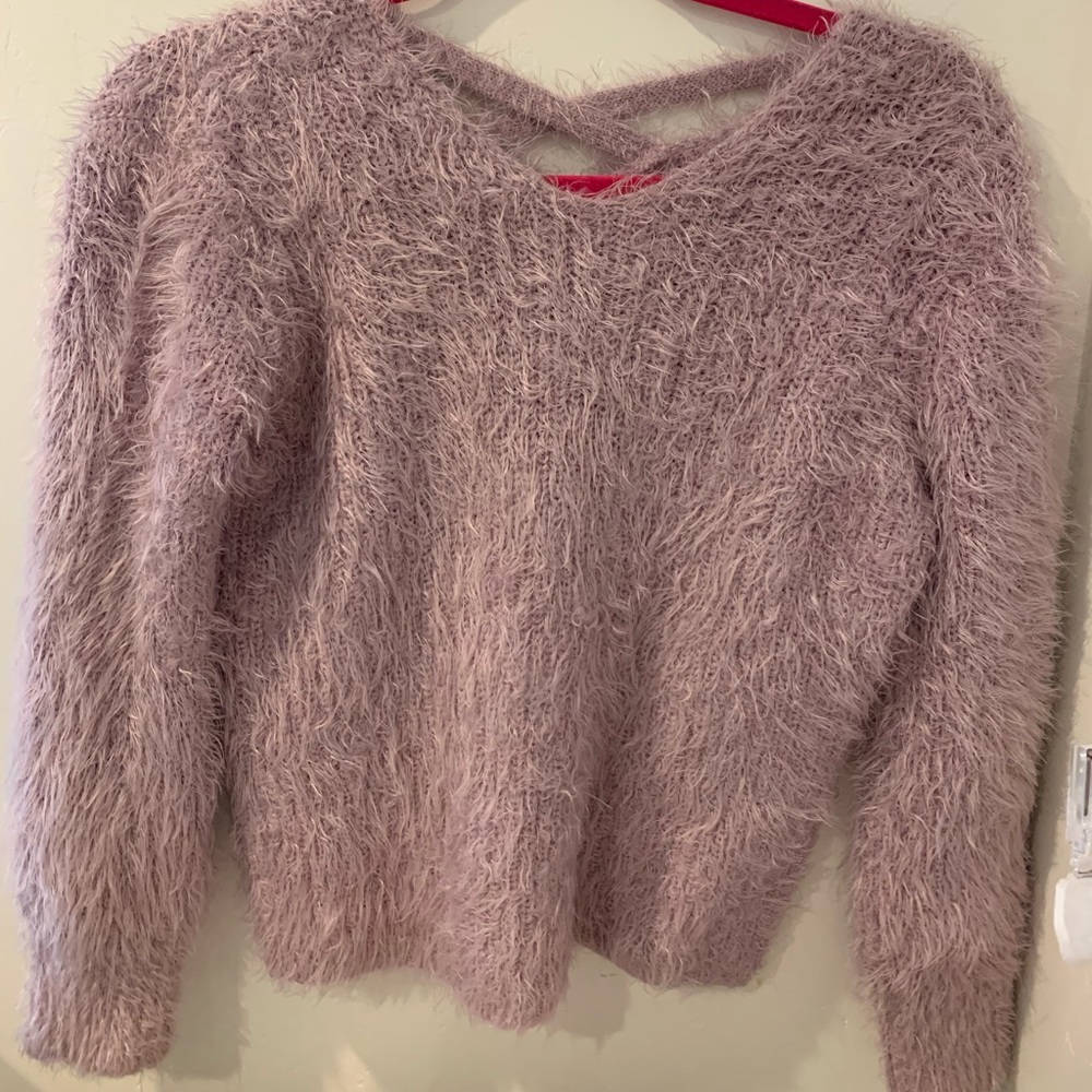 Fuzzy sweater